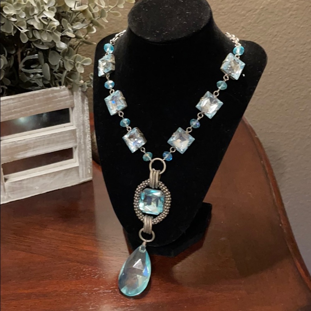 Chunky Costume Crystal Necklace